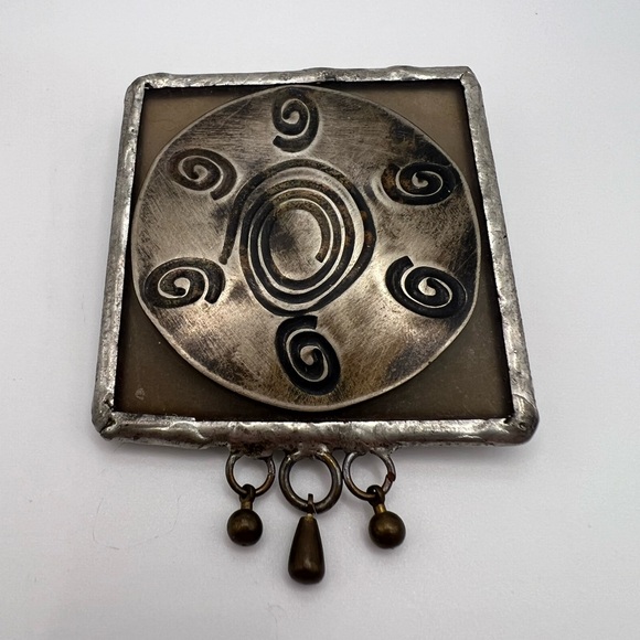 Modernist Brooch Pin - Picture 1 of 2